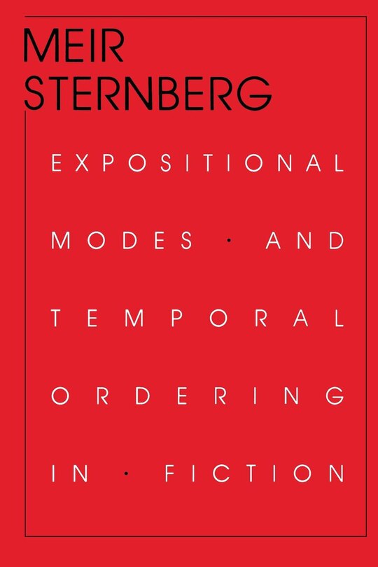 Couverture_Expositional Modes And Temporal Ordering In Fiction