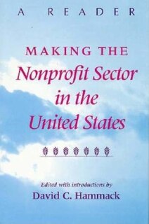 Front cover_Making the Nonprofit Sector in the United States