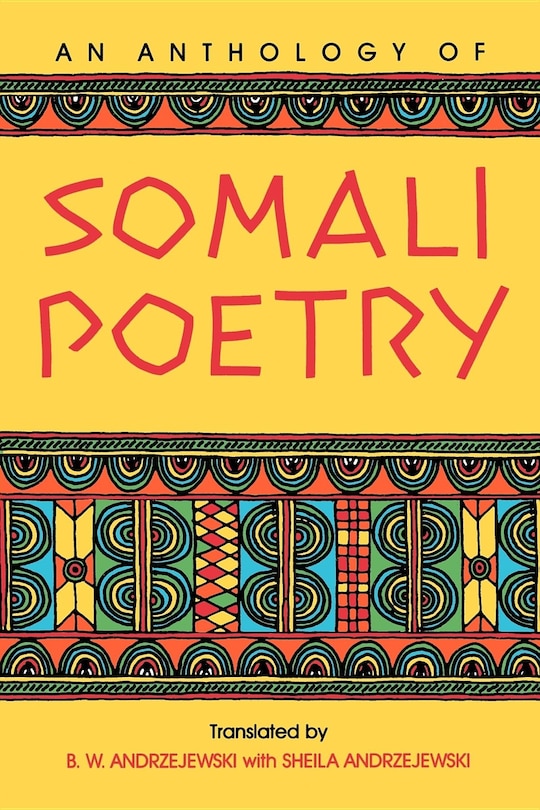 Front cover_An Anthology Of Somali Poetry