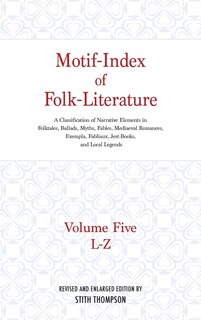 Couverture_Motif-Index of Folk-Literature, Volume 5