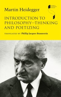 Front cover_Introduction to Philosophy?Thinking and Poetizing