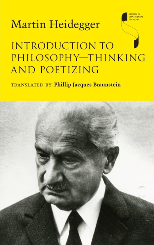 Front cover_Introduction to Philosophy?Thinking and Poetizing