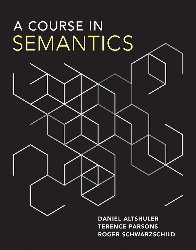 Front cover_A Course In Semantics