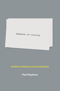 Couverture_Absence Of Clutter