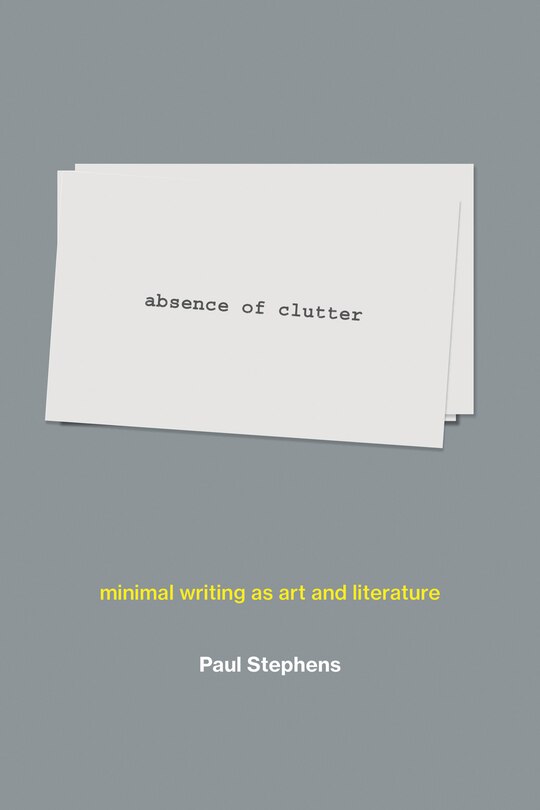 Couverture_Absence Of Clutter