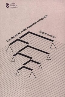Front cover_The Structure Of The Japanese Language