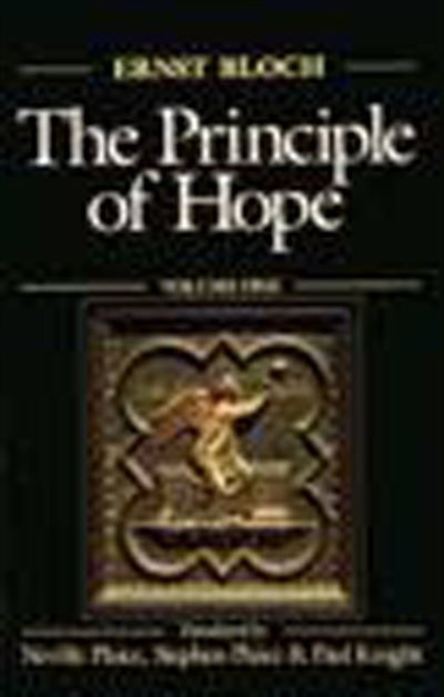 Front cover_The Principle of Hope, Volume 1