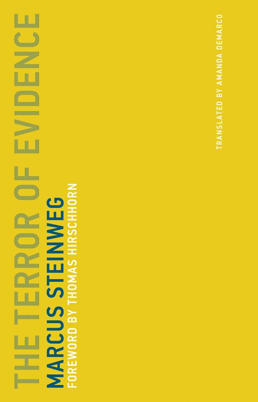 Front cover_The Terror Of Evidence