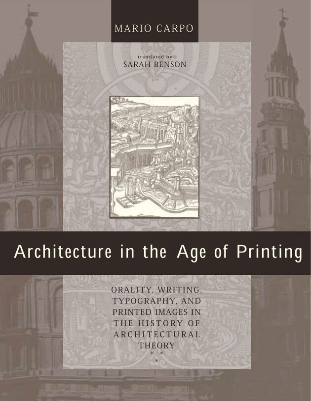 Front cover_Architecture In The Age Of Printing