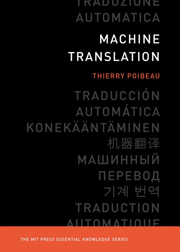 Front cover_Machine Translation