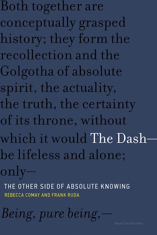 The Dash-The Other Side of Absolute Knowing