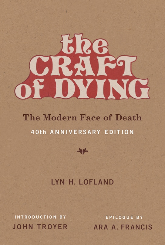 Couverture_The Craft Of Dying, 40th Anniversary Edition