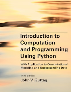 Front cover_Introduction To Computation And Programming Using Python, Third Edition