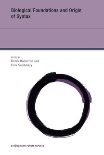 Front cover_Biological Foundations and Origin of Syntax