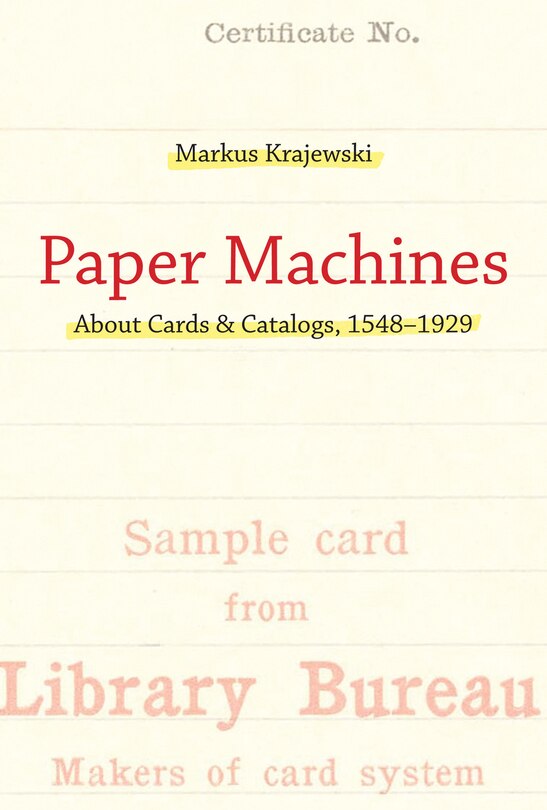 Front cover_Paper Machines
