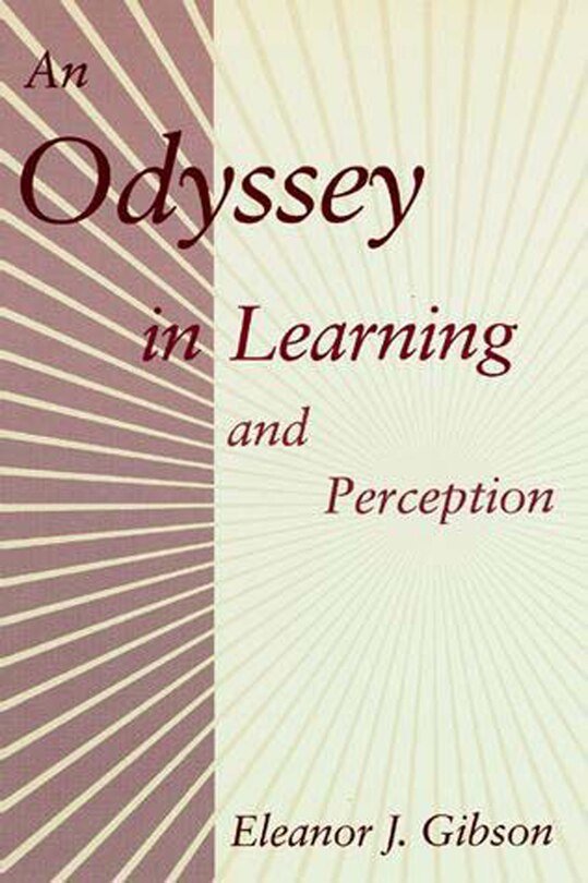 Front cover_An Odyssey in Learning and Perception