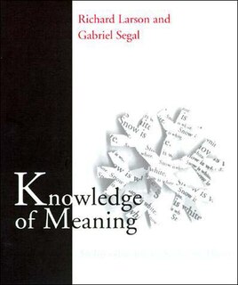 Front cover_Knowledge of Meaning