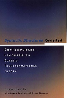 Front cover_Syntactic Structures Revisited