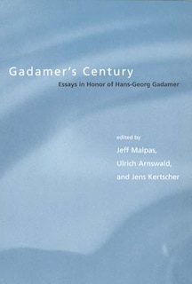 Front cover_Gadamer's Century