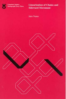Couverture_Linearization of Chains and Sideward Movement