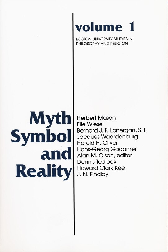 Couverture_Myth, Symbol, And Reality