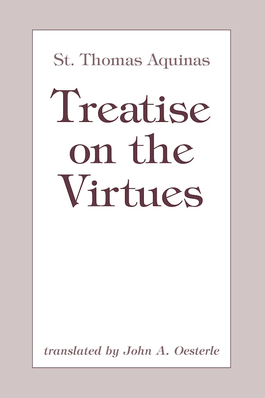 Front cover_Treatise On The Virtues