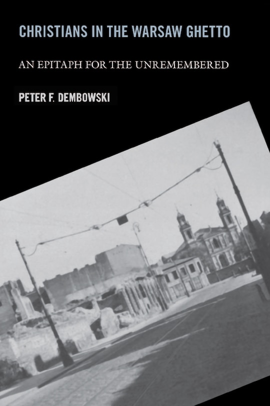 Front cover_Christians In The Warsaw Ghetto