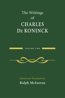 Couverture_The Writings of Charles De Koninck