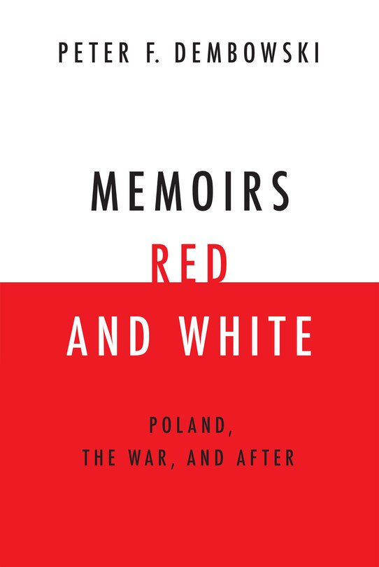 Front cover_Memoirs Red And White