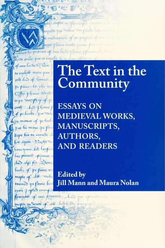 Front cover_Text In The Community