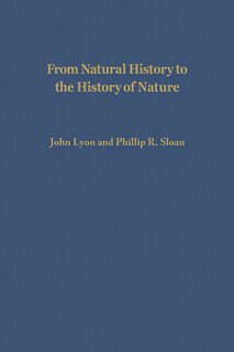 Front cover_From Natural History to the History of Nature
