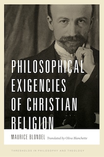 Couverture_Philosophical Exigencies Of Christian Religion