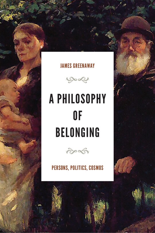 Front cover_A Philosophy of Belonging