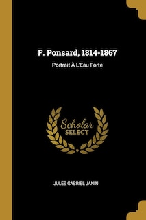 Couverture_F. Ponsard, 1814-1867