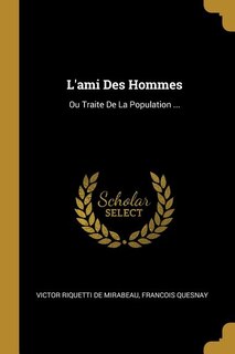 Front cover_L'ami Des Hommes