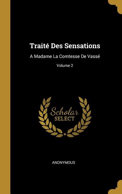 Front cover_Traité Des Sensations