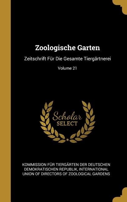 Couverture_Zoologische Garten