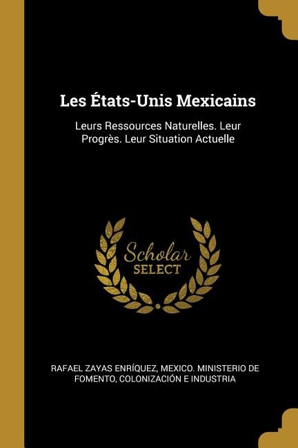Front cover_Les États-Unis Mexicains