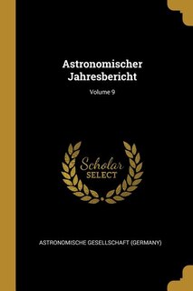 Front cover_Astronomischer Jahresbericht; Volume 9