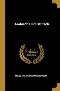 Couverture_Arabisch Und Deutsch