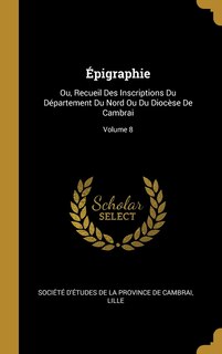 Front cover_Épigraphie