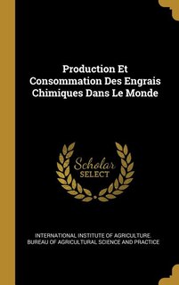 Front cover_Production Et Consommation Des Engrais Chimiques Dans Le Monde