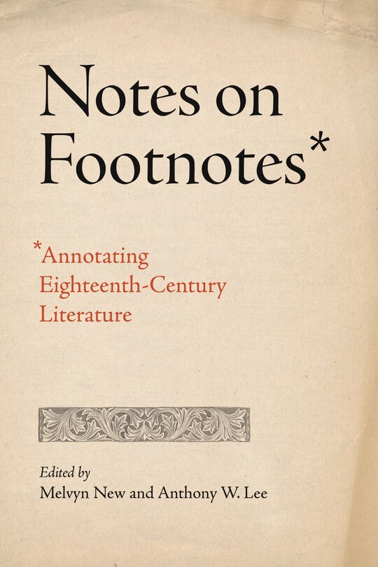 Couverture_Notes on Footnotes