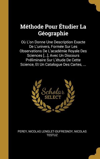 Couverture_Méthode Pour Étudier La Géographie