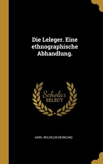 Couverture_Die Leleger. Eine ethnographische Abhandlung.