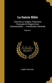 Front cover_La Sainte Bible