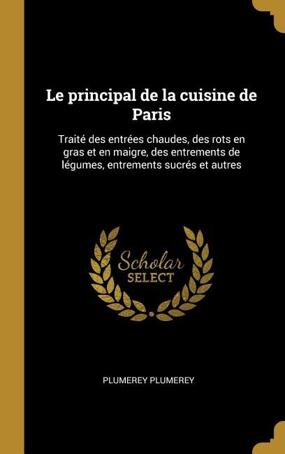 Couverture_Le principal de la cuisine de Paris