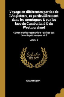 Front cover_Voyage en différentes parties de l'Angleterre, et particulièrement dans les montagnes & sur les lacs du Cumberland & du Westmoreland