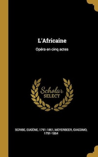 Front cover_L'Africaine