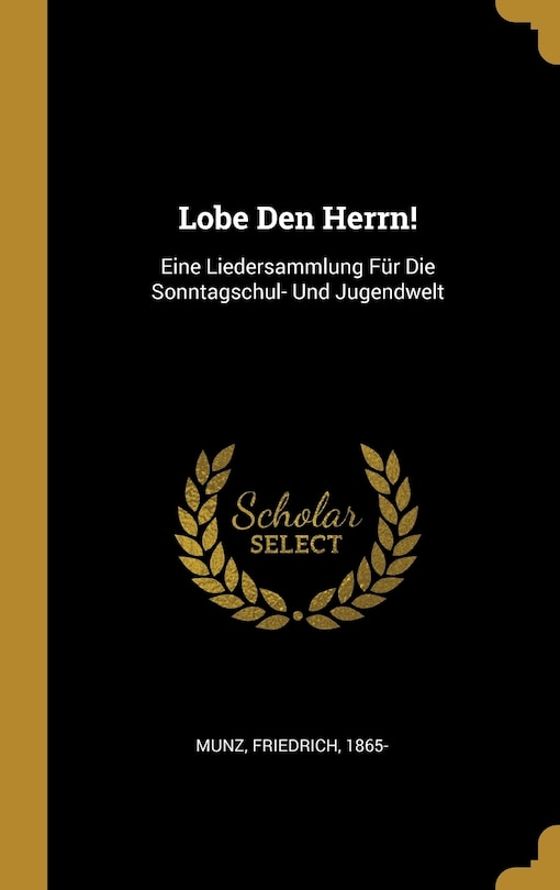 Front cover_Lobe Den Herrn!
